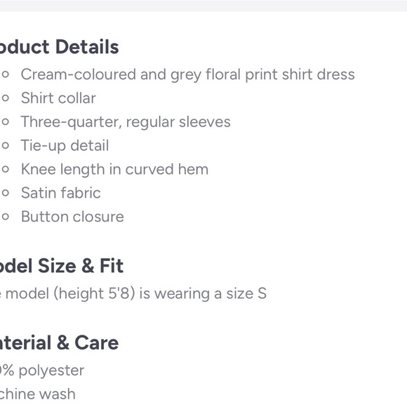 Mango Cream Floral Midi Dress - Picture 4 of 5